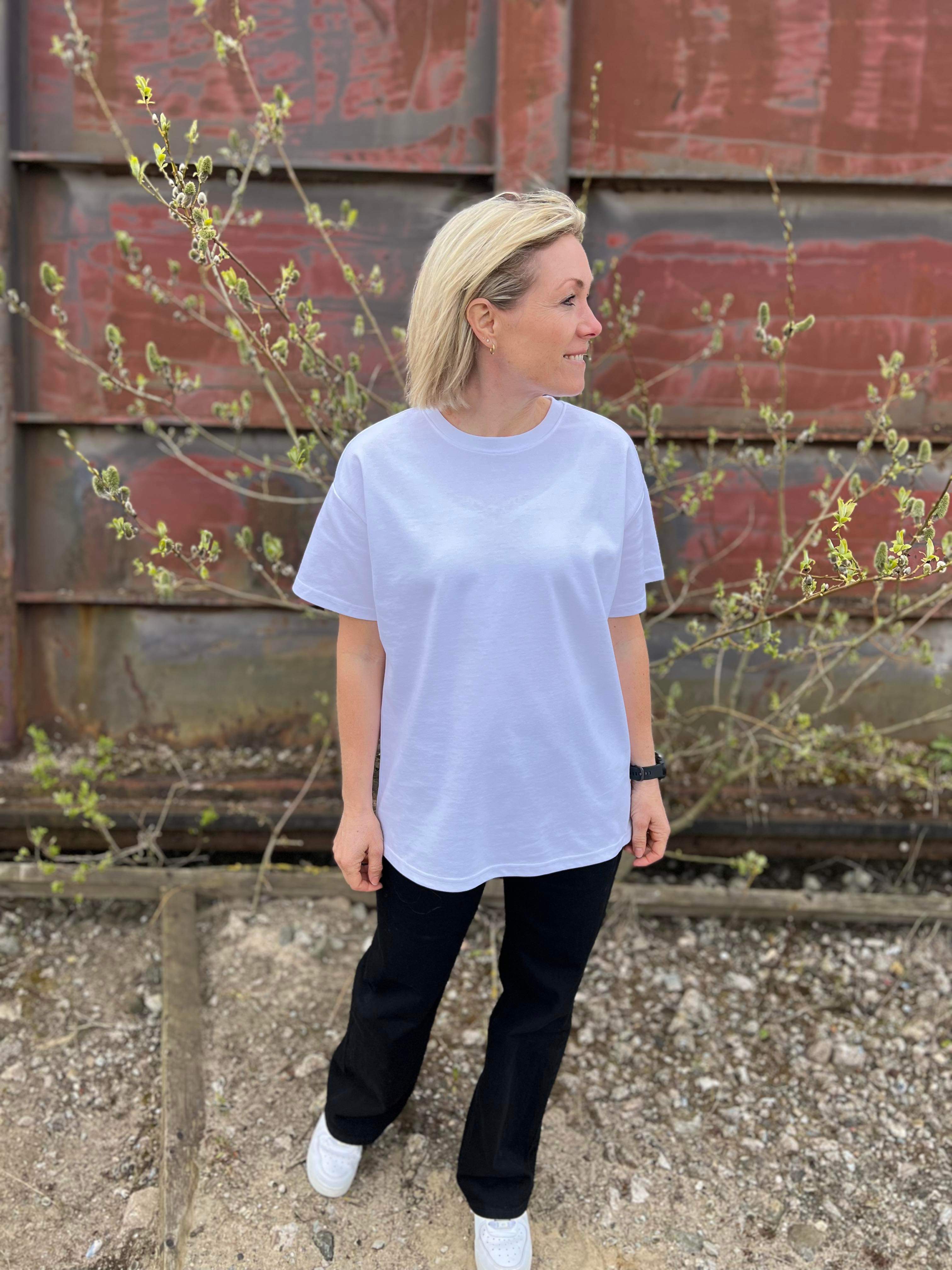 PCSKYLAR T-Shirt - Bright White